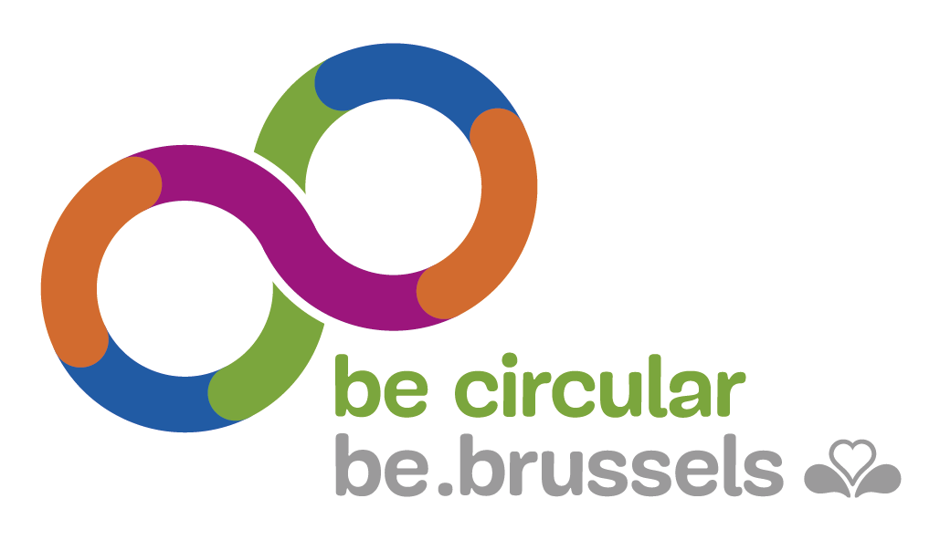 Logo de Be Circular - Programme en economie circulaire bruxellois