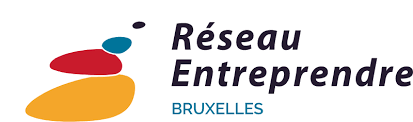 Snacks healthy bureau - Logo du Reseau Entreprendre Bruxelles - Association visant à accompagner des jeunes entrepreneurs à potentiel de création d’emplois en région bruxelloise en leur transmettant le savoir-faire et l’expérience de chefs d’entreprise expérimentés, à travers des échanges constructifs et inspirants, entre pairs
