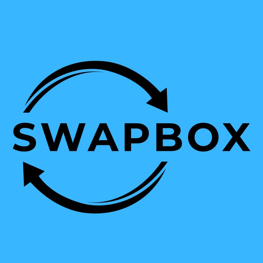 Snacks healthy bureau - Logo de Swapbox - Service d’emballages réutilisables offrant aux cantines, aux restaurants et aux bureaux d’entreprise un moyen pratique d’atteindre le zéro-déchet