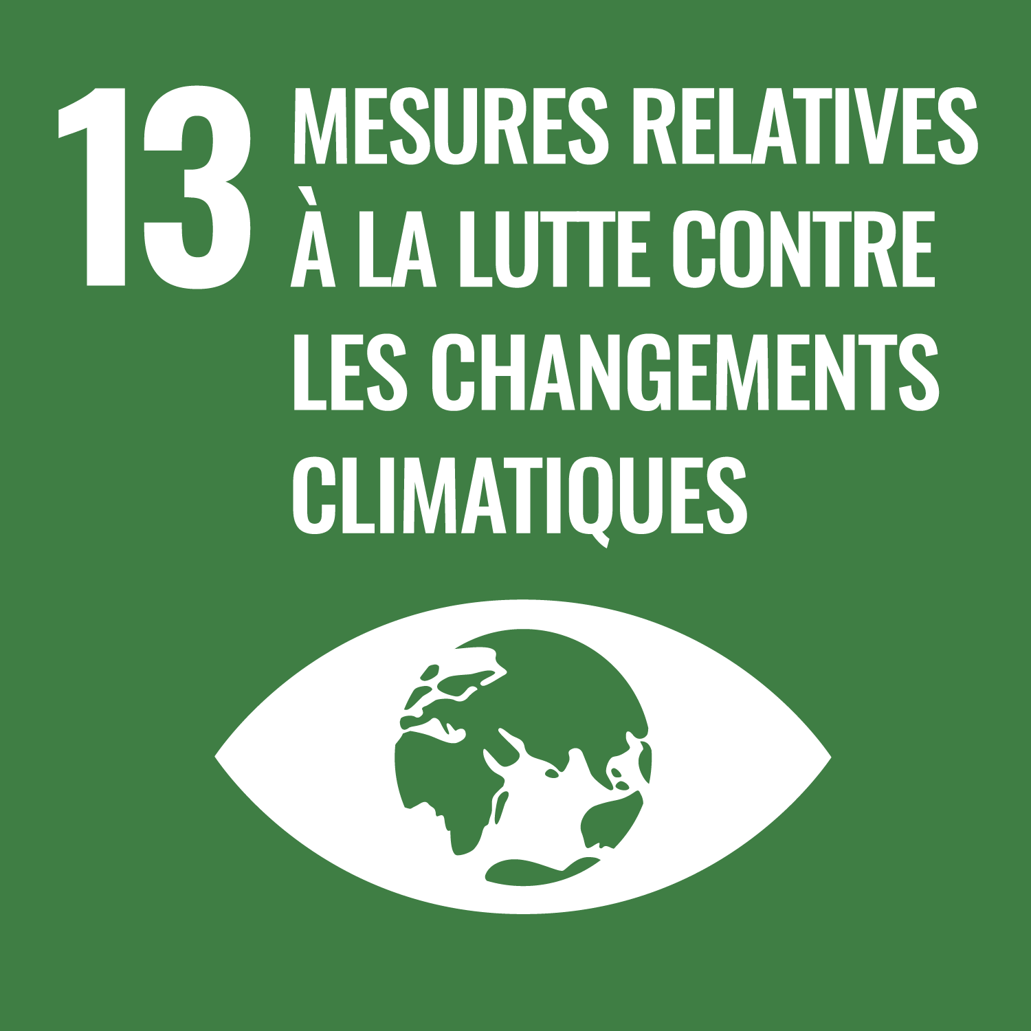 SDG 13 - Mesures relatives à la lutte contre le changement climatique