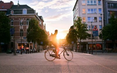 Au travail en vélo : santé, écologie et bien-être